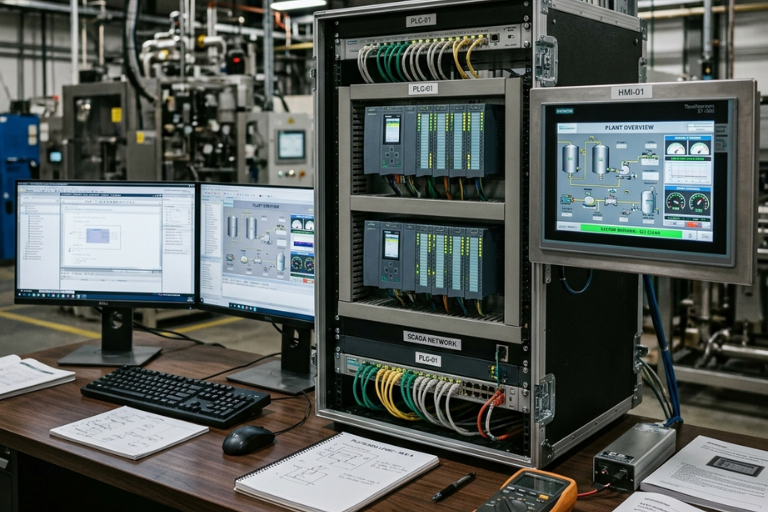 Siemens S7 PLC & SCADA